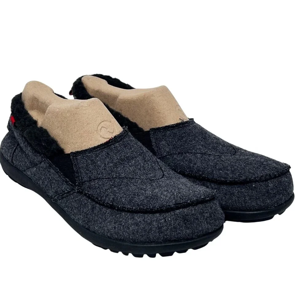Spenco Mens Siesta Cold Snap Textile EVA Slipper Loafer‎ Gray Size 8M